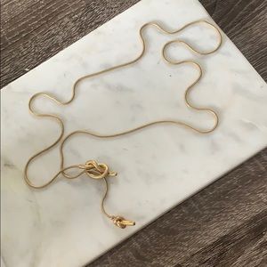 Madewell Knotshine Necklace